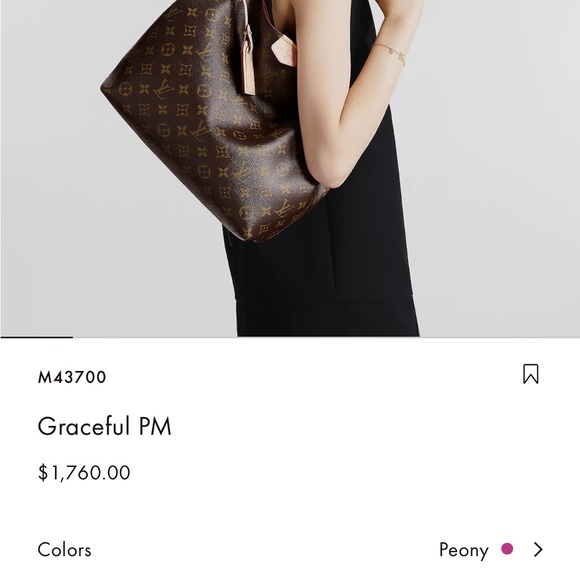 Authentic Louis Vuitton Graceful PM - Picture 13 of 17